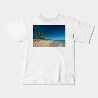 Breezy Palms at the Beach Kids T-Shirt